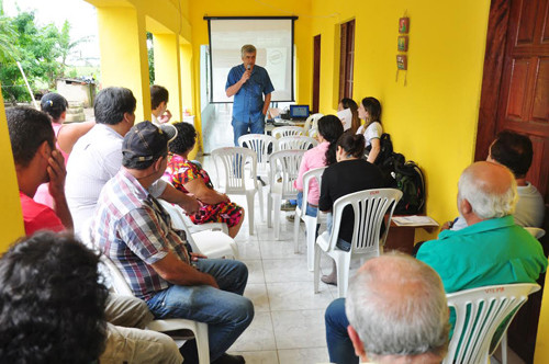 O segundo Café com Prosa aconteceu no Assentamento Assentamento Zumbi dos Palmares (Foto: César Ferreira)