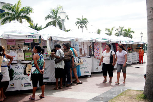 A feira estará participando com cinco barracas (Foto: Antônio Leudo)