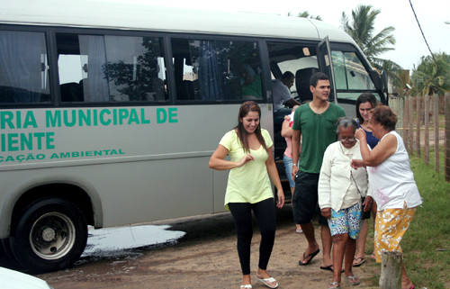 Entre as ações estão o Ecotur, o aquário e a distribuição de mudas de árvores nativas e frutíferas (Foto: Secom)