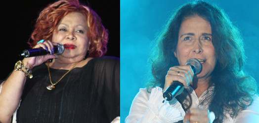 As cantoras Alcione e Joana se apresentam em São Sebastião nos dia e 20 respectivamente (Foto: Divulgação)