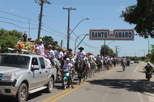 Cerca de 500 cavalheiros são esperados para participarem da Cavalgada de Santo Amaro, cuja partida será em Mineiros, Baixada Campista, neste domingo (12). A concentração está marcada para as 9h (Foto: Divulgação)