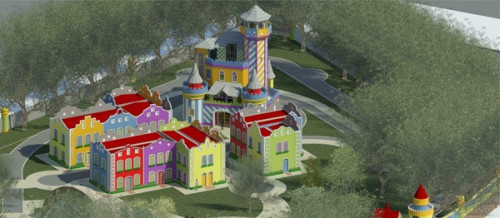 A Cidade da Criança , projetada para crianças de até 12 anos, terá várias atividades (Foto: Divulgação)