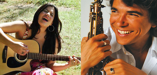 O cantor, compositor, flautista e saxofonista, Milton Guedes se apresenta ao lado da cantora campista Karen Moraes, nesta sexta-feira (Foto: Divulgação)