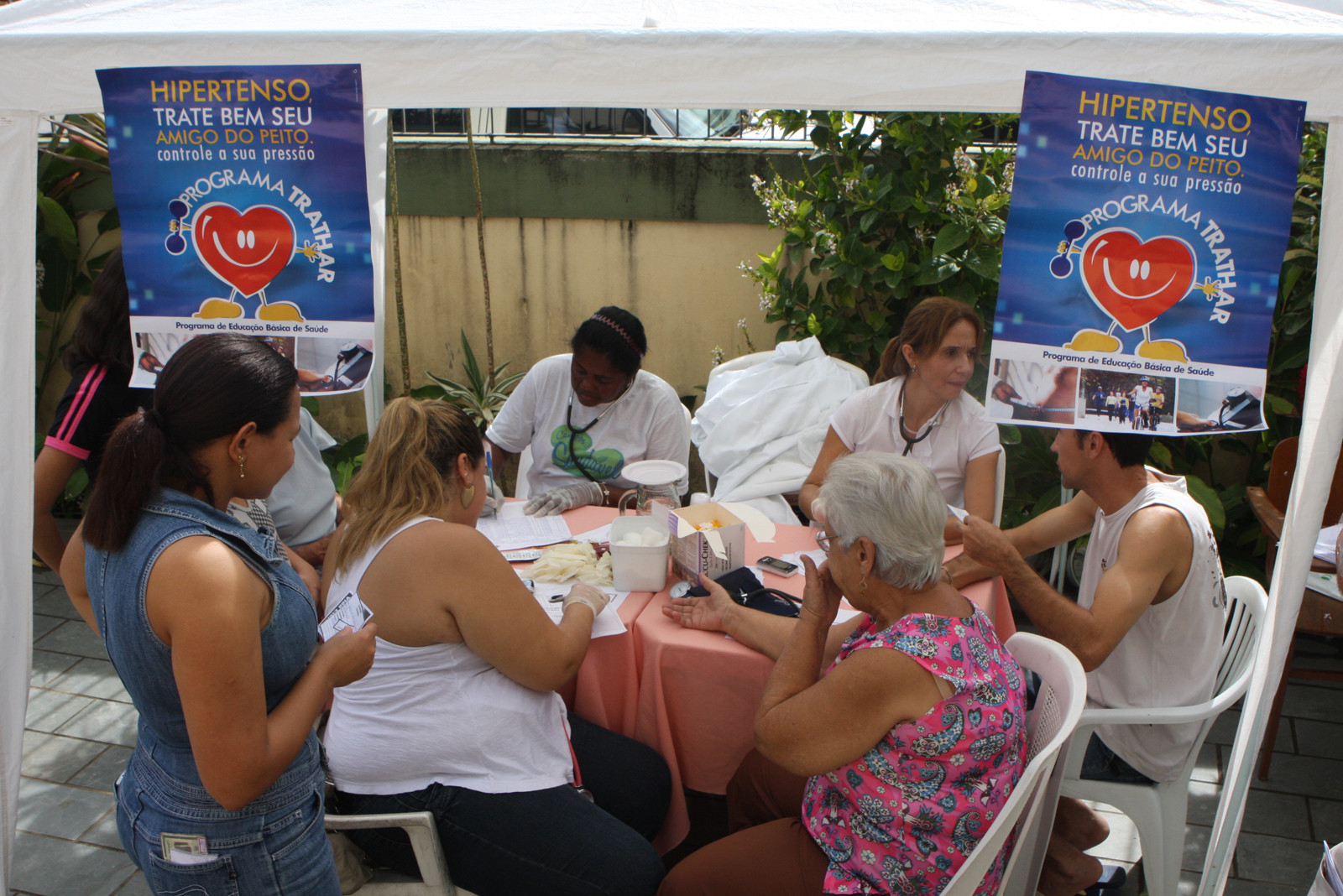 A equipe vai realizar atendimento médico, aferição de pressão arterial, glicemia capilar, exames de eletrocardiograma (Foto: Gerson Gomes)