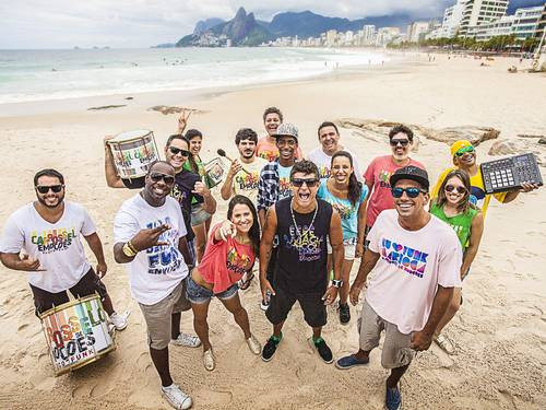 A banda Carrossel de Emoções, o primeiro bloco de funk do país, vai abrir a folia no Farol (Foto: Divulgação)