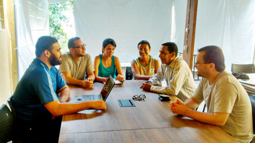 O secretário dos Direitos do Idoso, Gilson Gomes, se reuniu com os instrutores de artes e ofícios nesta quarta-feira, para tartar dos últimos detalhes dos cursos (Foto: Divulgação)