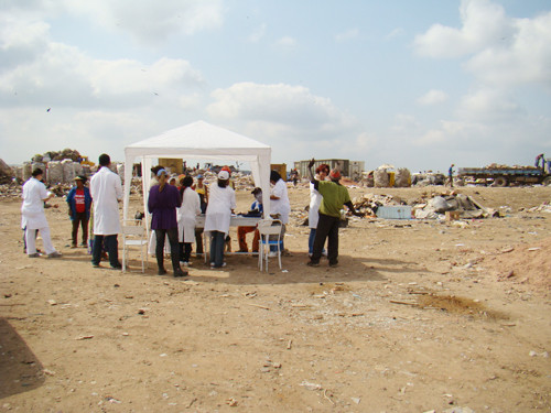 Equipes do Past já estiveram outras vezes na Terra Prometida atendendo à comunidade com ações preventivas (Foto: Divulgação)
