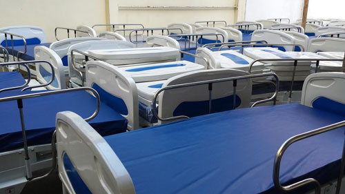 As camas já estão sendo destinadas ao Hospital Ferreira Machado e ao Hospital Geral de Guarus (Foto: Divulgação)