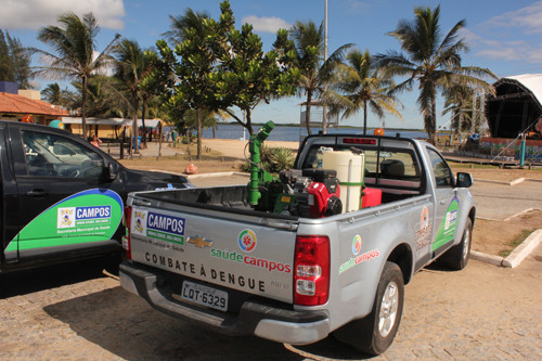 O mutirão dispõe de 2 novos carros fumacê (Foto: Secom)