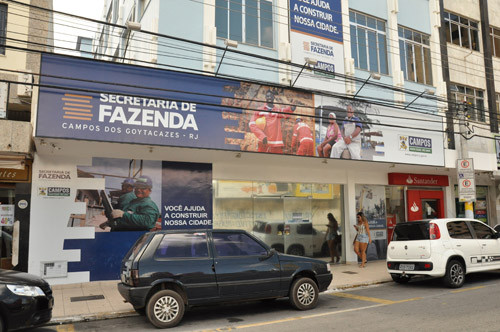 A Secretaria de Fazenda está localizada na Rua Treze de Maio, 129, Centro (Foto: Rodolfo Lins)