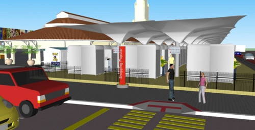 O Novo Shopping Popular Michel Haddad será construído em uma área de, aproximadamente, 3.150,88 metros quadrados e terá modernas instalações (Foto: Divulgação)