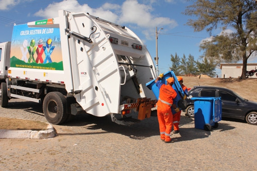 A alta tecnologia está sendo aplicada pela Prefeitura para agilizar a coleta seletiva do lixo reciclável nos bairros (Foto: Secom)