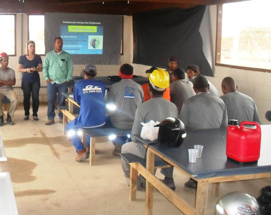 A palestra fez parte da programação de treinamento que a empresa vem realizando (Foto: Divulgação)