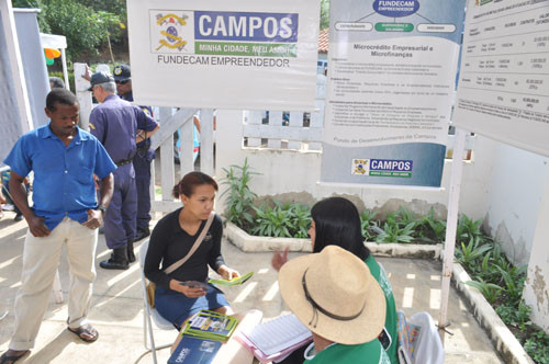 Lucimara aproveita o Prefeitura Presente para viabilizar um novo empreendimento (Foto: Marcelo Esqueff)