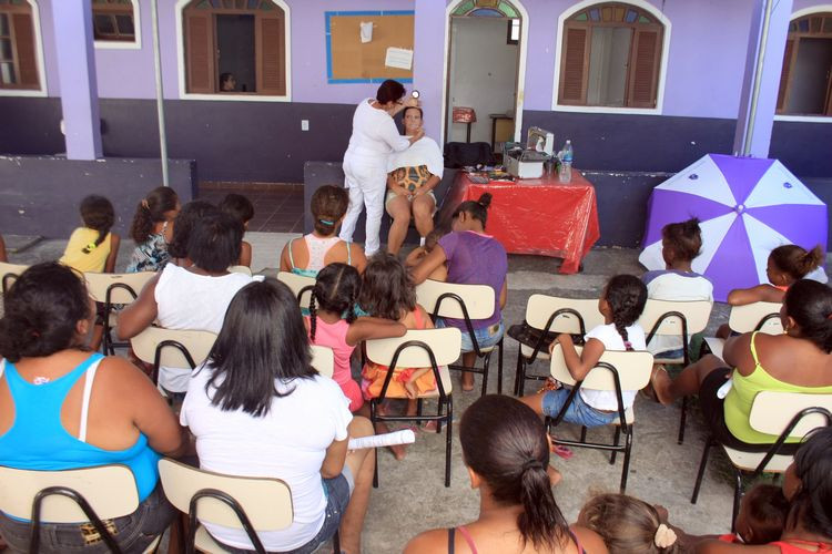 O Cras de Travessão funciona na Rua Luiz Antônio da Silveira, nº 482, na antiga estação de trem do distrito (Foto: Secom)