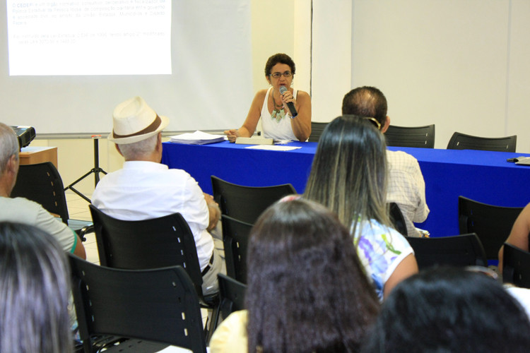 A capacitação regional prossegue até as 17h desta quinta-feira, no auditório da Secretaria do Idoso (Foto: Secom)