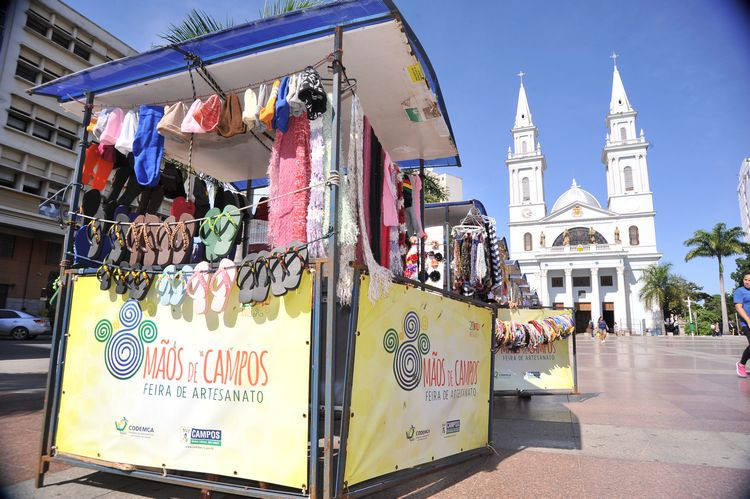 A Feira Mãos de Campos está com muitas opções de presentes para o Dia das Mães, comemorado neste domingo (11) (Foto: Secom)