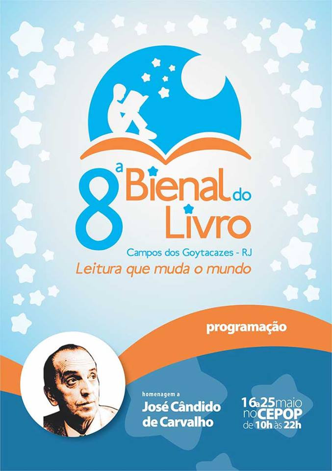 A divulgação vai acontecer durante a 8ª Bienal do Livro de Campos (Foto: Divulgação)