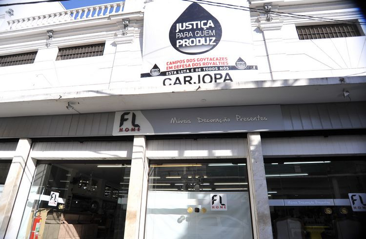 A Associação de Comerciantes e Amigos da Rua João Pessoas e Adjacências - Carjopa entrou na luta em defesa dos royalties (Foto: Secom)