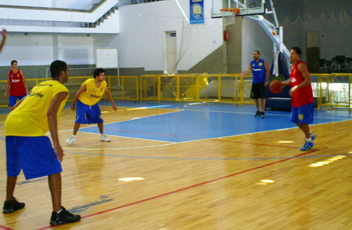 O time vem treinando todos os dias (Foto: Divulgação)