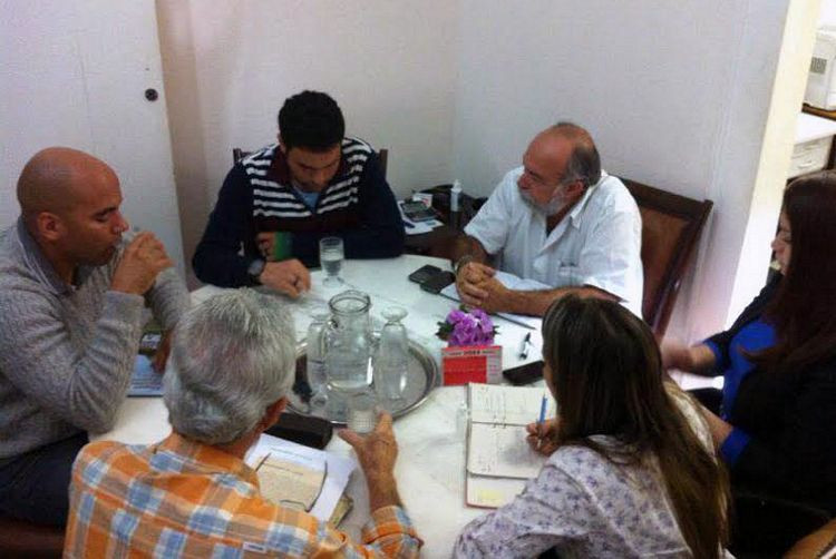 Representantes da Fundação Cultural estiveram reunidos com o diretor de Bens Móveis, Rafael Azevedo; e o diretor de Projetos, Jonas Ubiratan, ambos do Inepac (Foto: Divulgação)