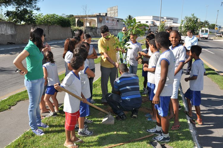 A Secretaria de Meio Ambiente já plantou cerca de 2 mil árvores em diferentes pontos da cidade nos últimos 12 meses, dentro do Programa Mais Verde (Foto: Secom)