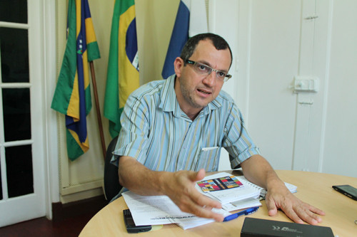 O secretário Wainer Teixeira falou sobre a reunião (Foto: Divulgação)