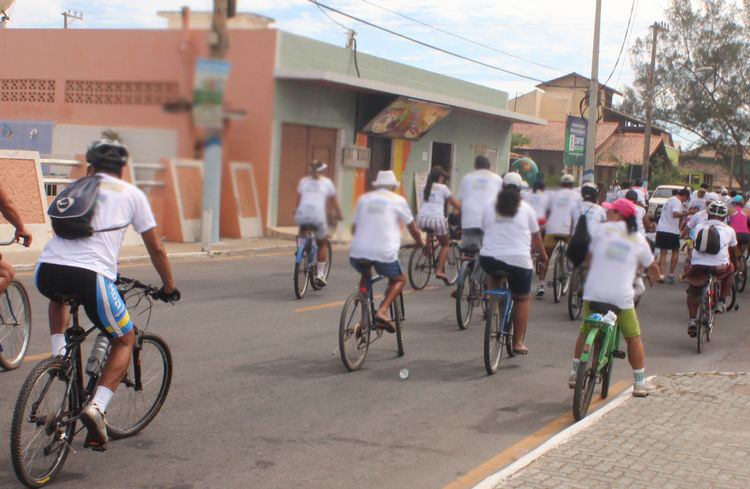 O 1º Encontro Nacional de todas as Tribos, que começa nesta sexta-feira (25), às 17h, no Centro de Eventos Populares Osório Peixoto (Cepop), vai contar com a participação do grupo de ciclistas sob a coordenação da Ong Bike Saúde e da Ong Mundo d (Foto: Divulgação)