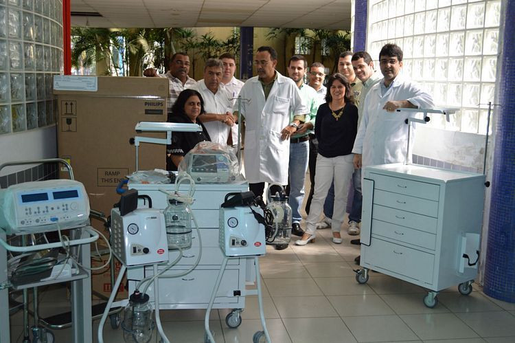 A Fundação Municipal de Saúde (FMS) continua investindo na aquisição de equipamentos e mobiliários médicos, com o objetivo de ampliar os serviços prestados em suas unidades. Nesta quarta-feira (23) (Foto: Secom)
