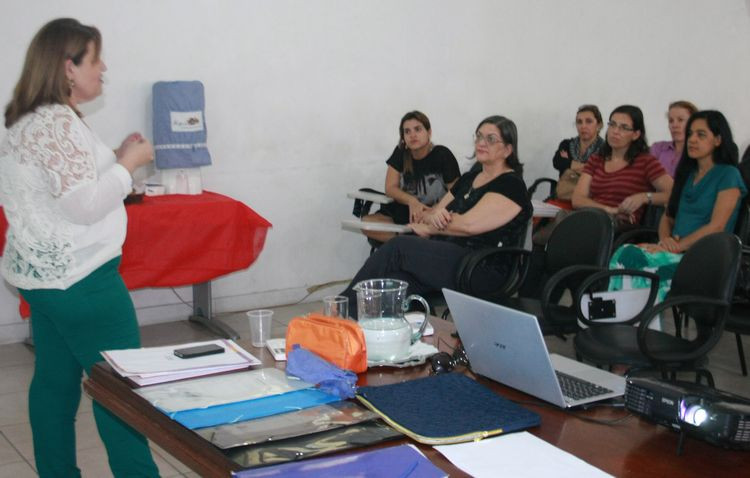 O 3º Encontro de Docentes de Língua Inglesa, da rede municipal de ensino, aconteceu na tarde desta quarta-feira (13), no auditório da Secretaria Municipal de Educação, Cultura e Esportes (Smece) (Foto: Secom)