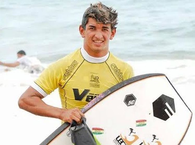 O campista Lucas Viana, que é o atual vice-campeão brasileiro de bodyboard na categoria open (Foto: Divulgação)