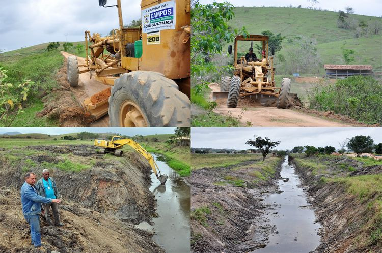 Várias ações da patrulha mecanizada beneficiam pequenos produtores de Lagoa de Cima (Foto: César Ferreira)