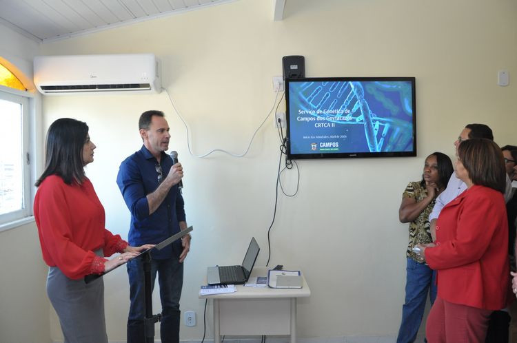 A informação foi dada pelo geneticista e coordenador do órgão, Marcelo Coutinho, durante a inauguração da reforma e  da ampliação da sede do Programa, nesta quinta-feira (21) (Foto: Gerson Gomes)