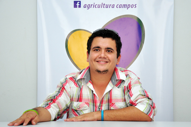 Colombiano foi convidado para palestra (Foto: César Ferreira)