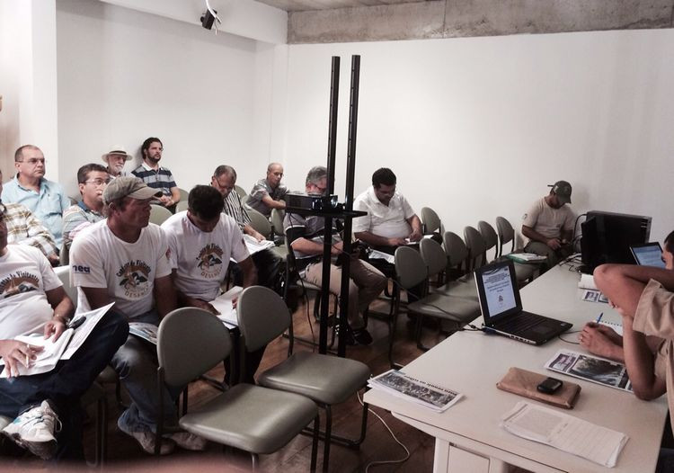 Representantes da Sedet participaram nesta quinta-feira de uma reunião para Análise de Cartas de Intenção de Manejo do Conselho Consultivo do Parque Estadual do Desengano (Foto: Divulgação)