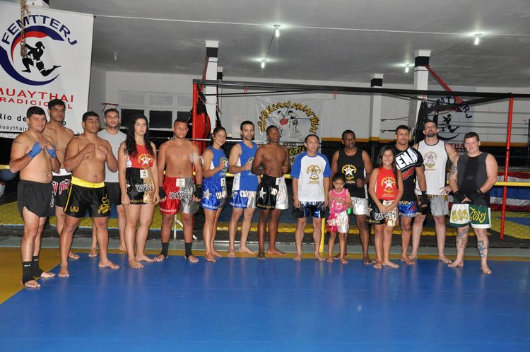 Seminário de Muay Thai com mestre tailandês em Campos. (Foto: Secom)