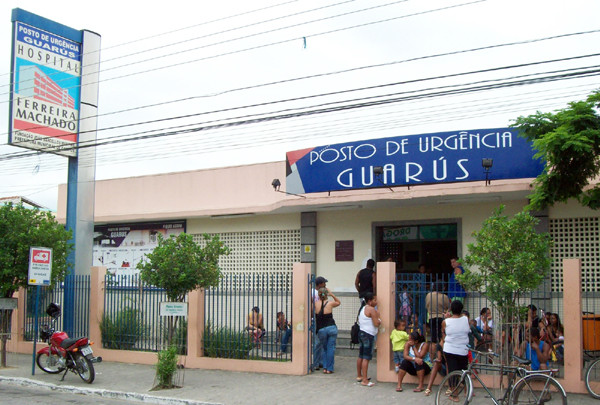 O Prefeito Nelson Nahim esteve no PU de Guarus durante a manhã (Foto: Divulgação)