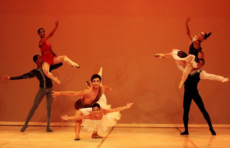 No palco, os 10 bailarinos irão exibir a perfeição de seus passos, utilizando belos figurinos (Foto: Divulgação)