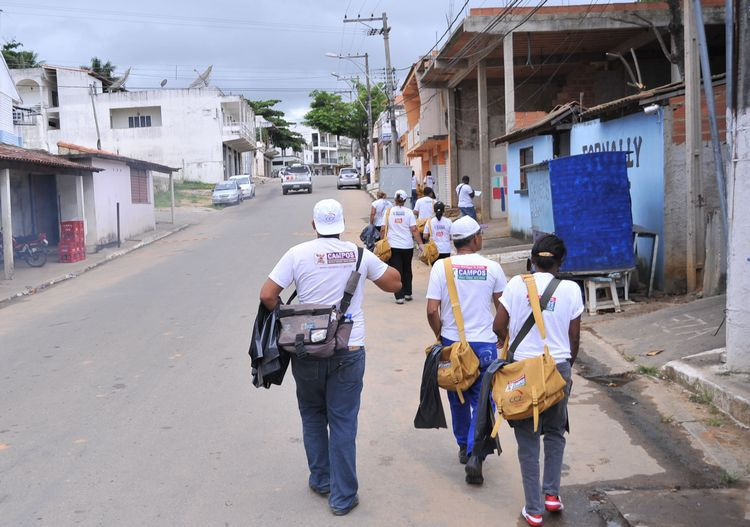 Mais de 8.600 imóveis foram vistoriados pelos cerca de 450 agentes de endemias (Foto: Secom)