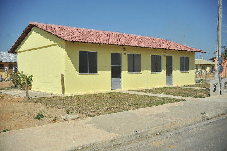 As ruas do  Morar Feliz do Parque Esplanada, onde residem mais de 180 famílias, já tem os nomes definidos (Foto: Secom)