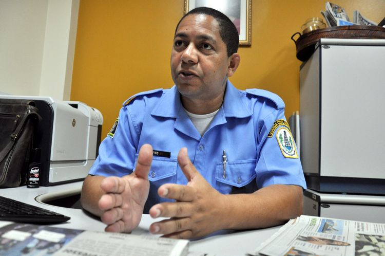 Comandante fez o comunicado (Foto: Secom)