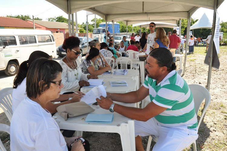Os moradores do Condômio Recanto das Lagoas receber os serviços do Viver Feliz em abril (Foto: Antônio Leudo)