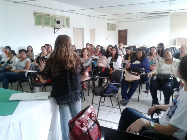 O evento reuniu os vários profissionais da rede municipal de educação (Foto: Divulgação)