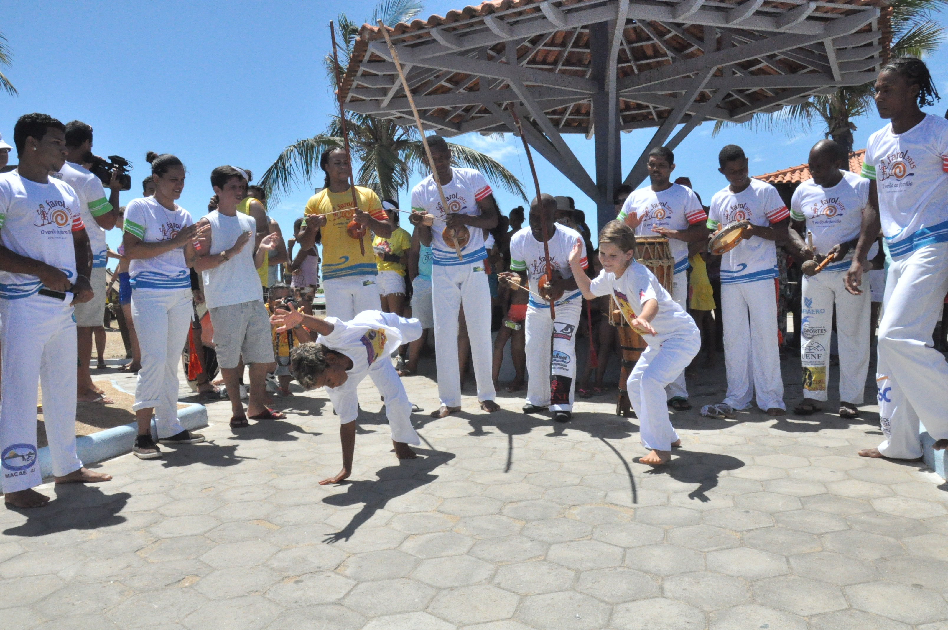 Segundo o Mestre Peixinho, organizador eo evento, é o I Encontro de Mestres de Capoeira reconhecido pelo Iphan (Foto: Superintendência de Comunicação)