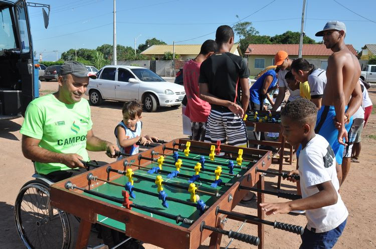 A Ong Esporte sem Fronteiras estará presente nas edições do Viver Feliz (Foto: Antônio Leudo)