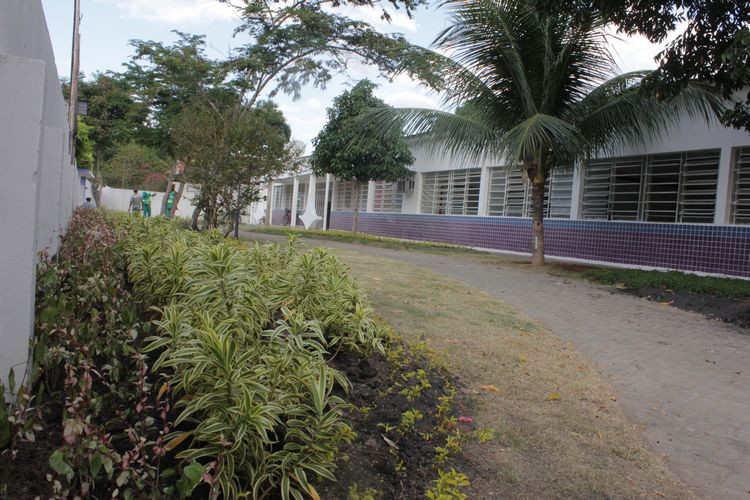 A Escola Municipal Nossa Senhora Aparecida, em Santo Eduardo, completou um ano da inauguração da reforma e da ampliação, e tem agradado bastante aos alunos, professores e à comunidade em geral (Foto: Superintendência de Comunicação)