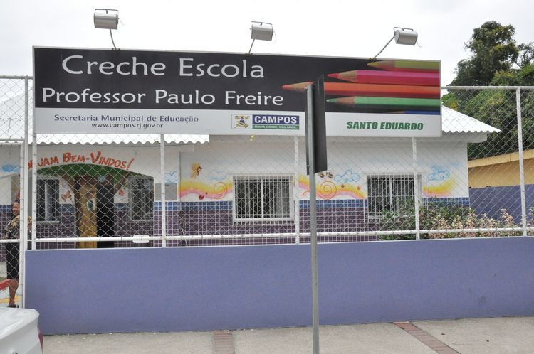 As obras de reforma e ampliação da Creche Escola Professor Paulo Freire, em Santo Eduardo, deixaram toda a comunidade escolar satisfeita com as novas acomodações, além dos pais dos cerca de 80 alunos matriculados (Foto: Roberto Joia)