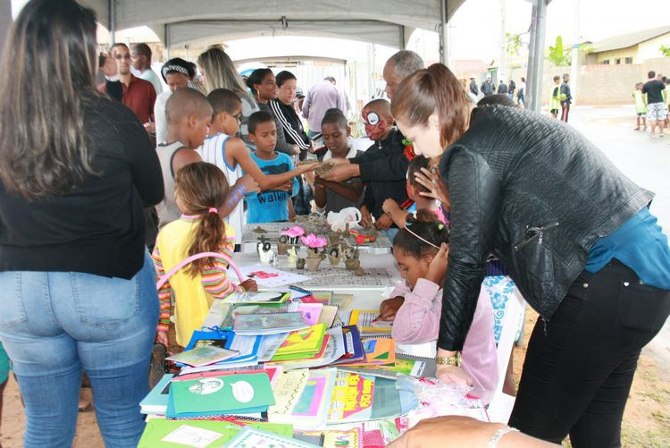 As atividades recreativas para as crianças estão entre as ações do Viver Feliz (Foto: Superintendência de Comunicação)