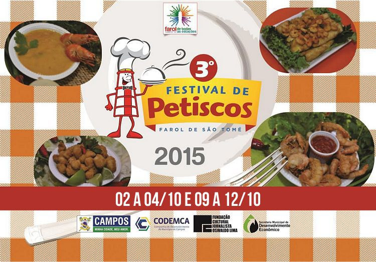O 3º Festival de Petiscos será inaugurado nesta sexta-feira, às 18h, na praia do Farol (Foto: Superintendência de Comunicação)