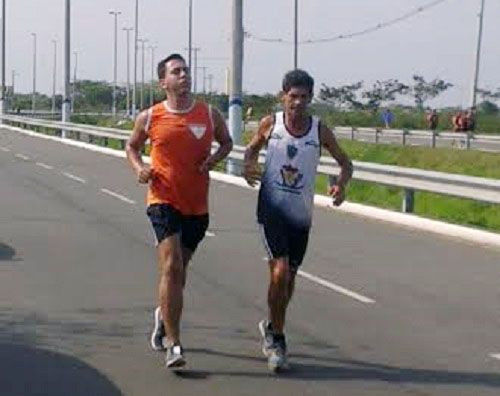 Franando Gonçalves foi o único atleta paralímpico a participar da competição (Foto: Divulgação)